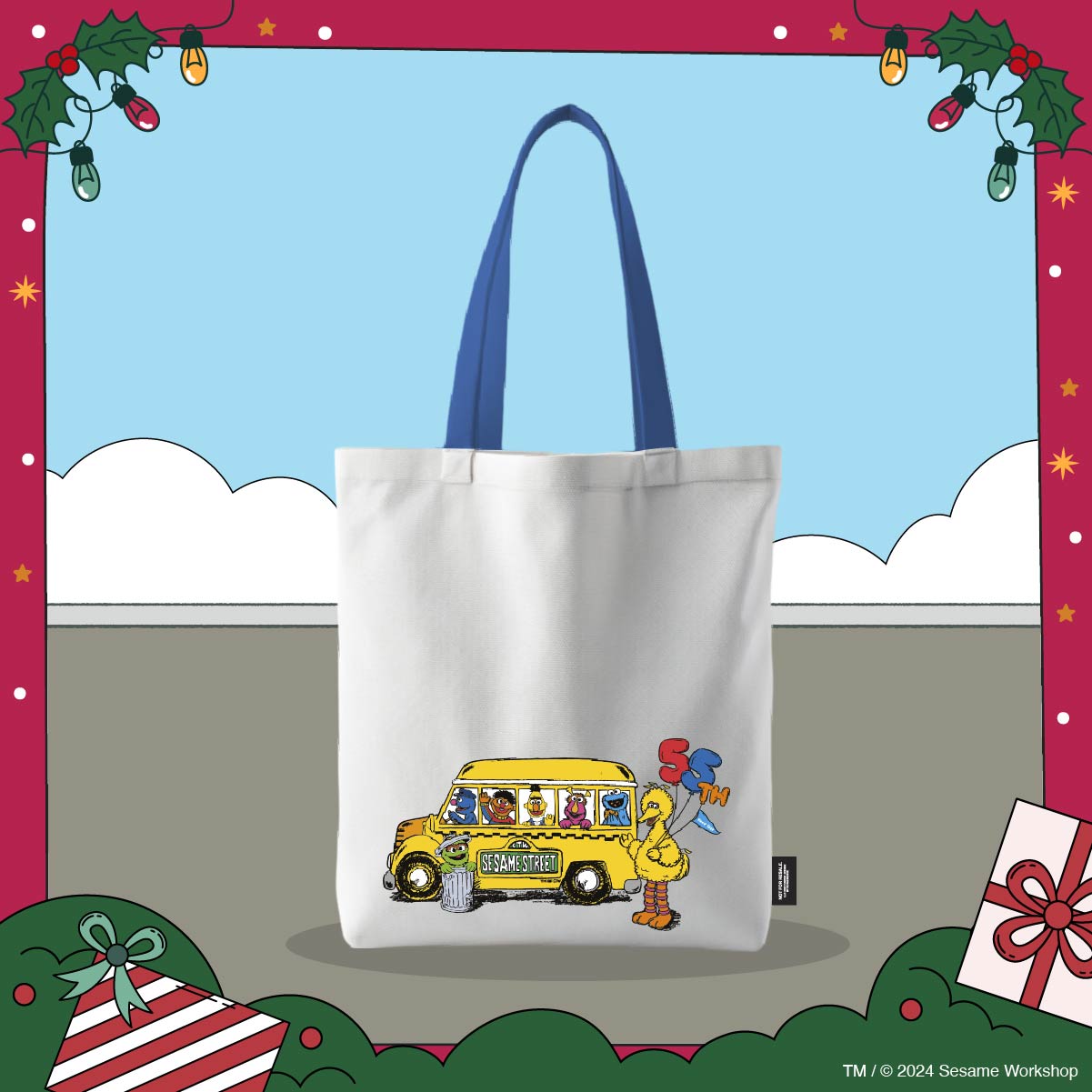 SESAME STREET Tote Bag